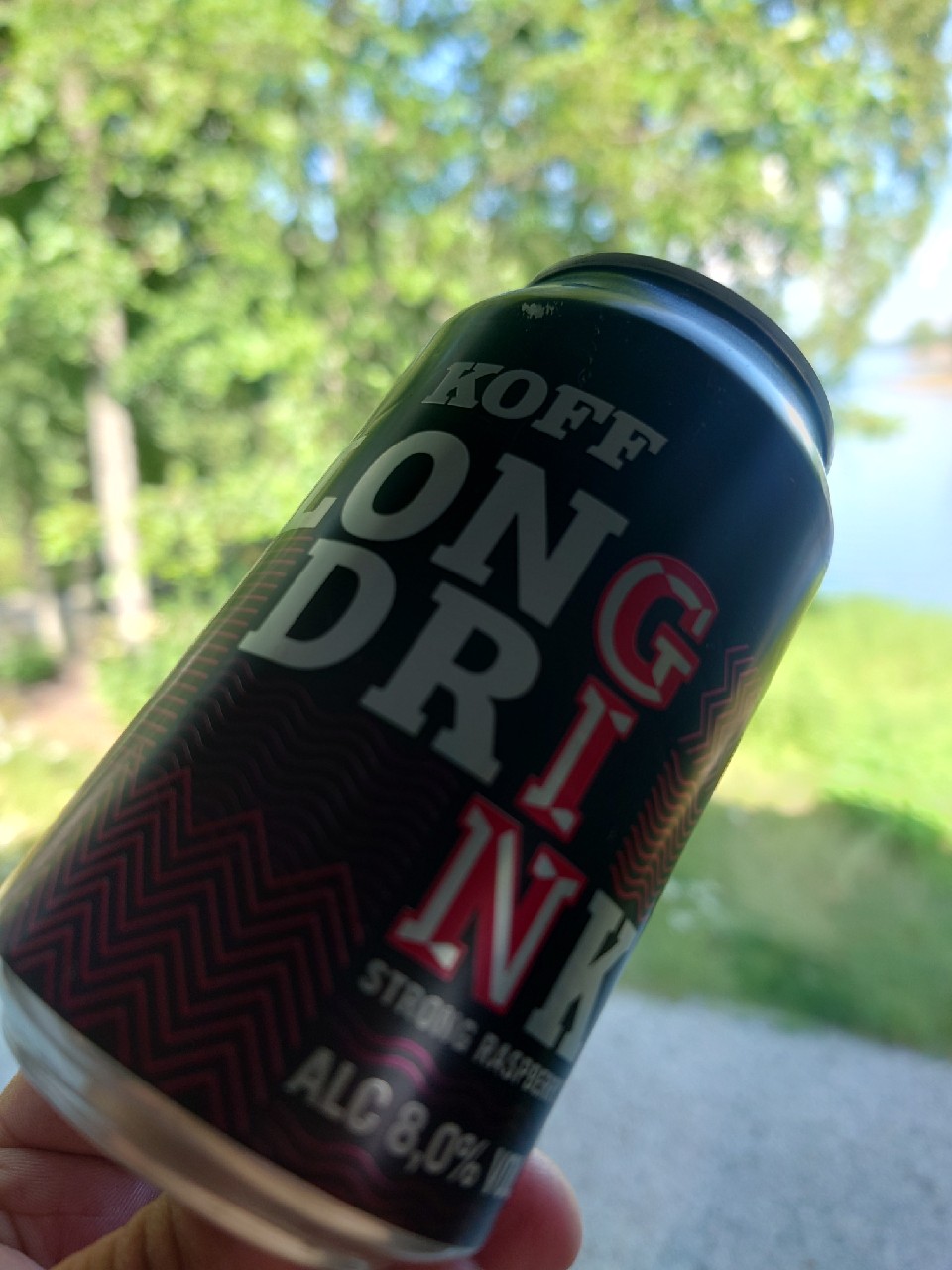 Koff Long Drink Strong Raspberry, Finland