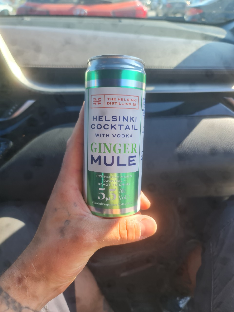 Helsinki Cocktail: Ginger Mule, The Helsinki Distilling Co. (Olvi)