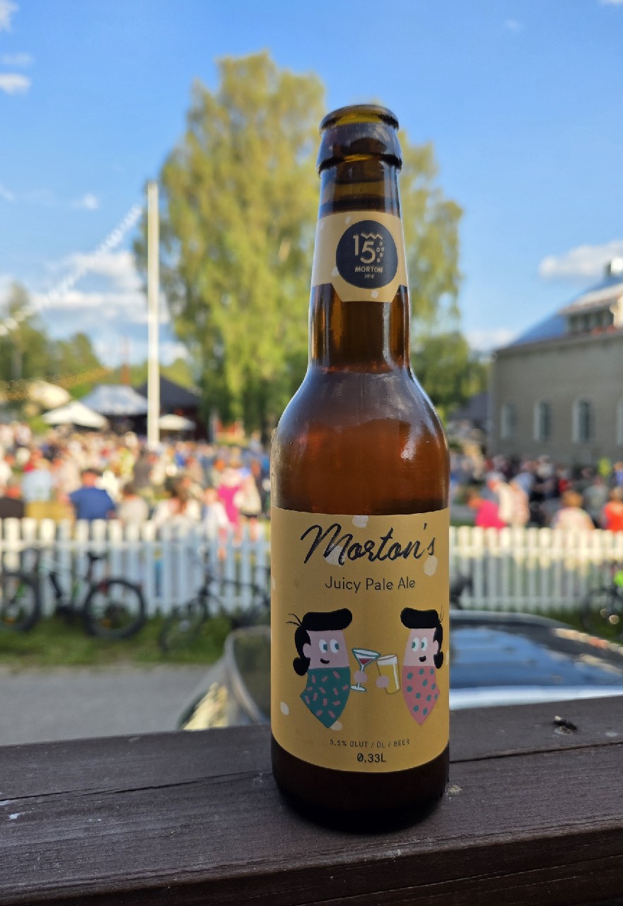 morton's juicy pale ale, Finland