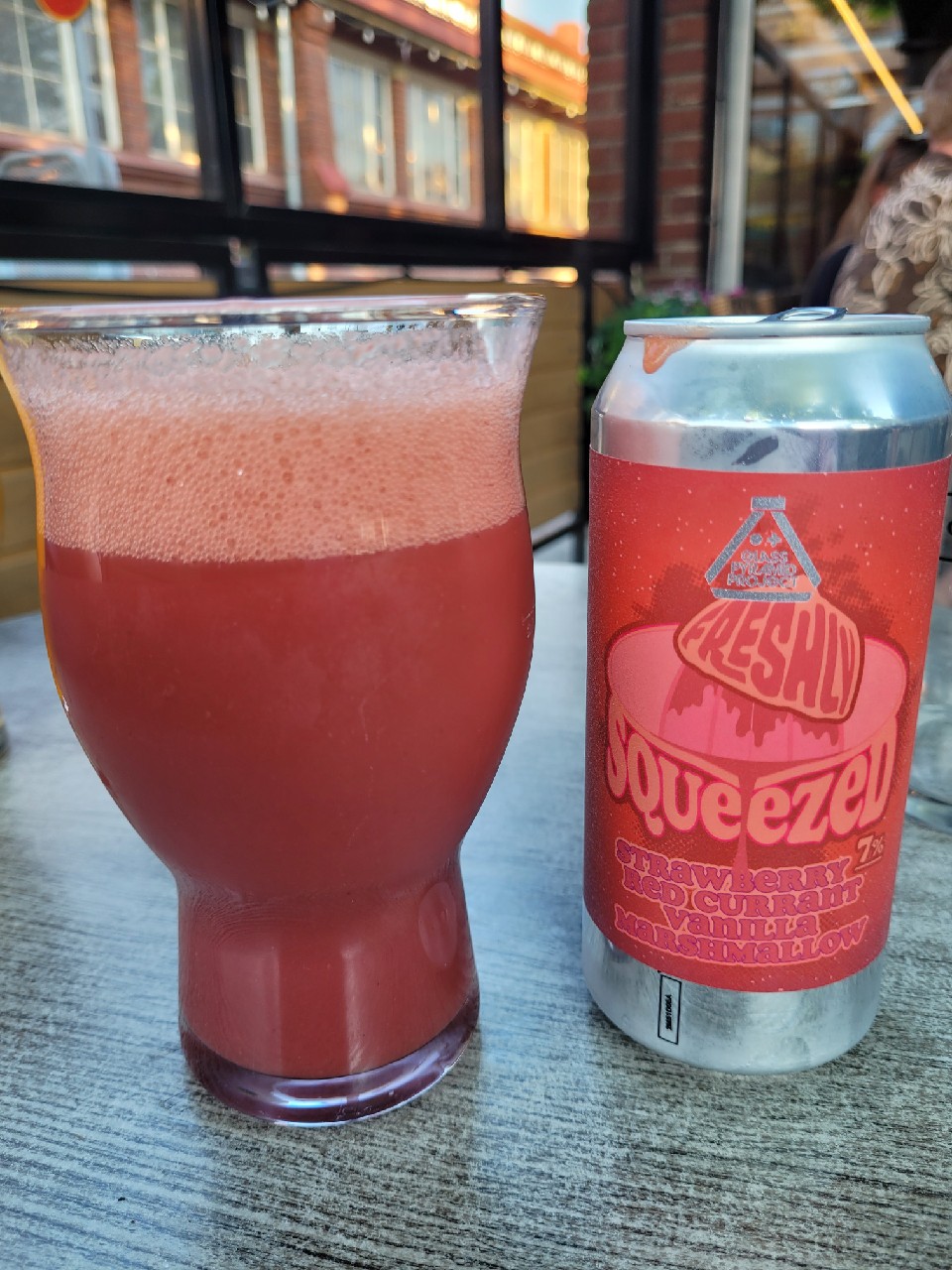 Freshly Squeezed: Strawberry +Redcurrant +Vanilla + Marshmallow, Glass Pyramid Project