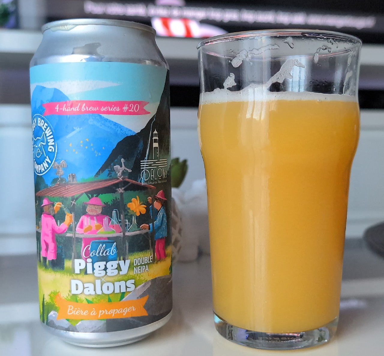 4-Hand Brew Series #20 - Collab Piggy X Dalons, France