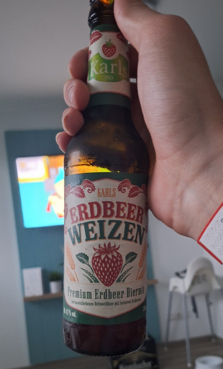 karls erdbeer weizen, Privatbrauerei Metzler