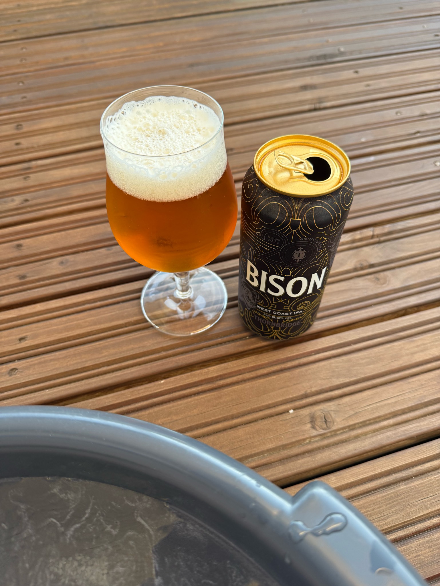 Bison west coast IPA, Riverside Brewery