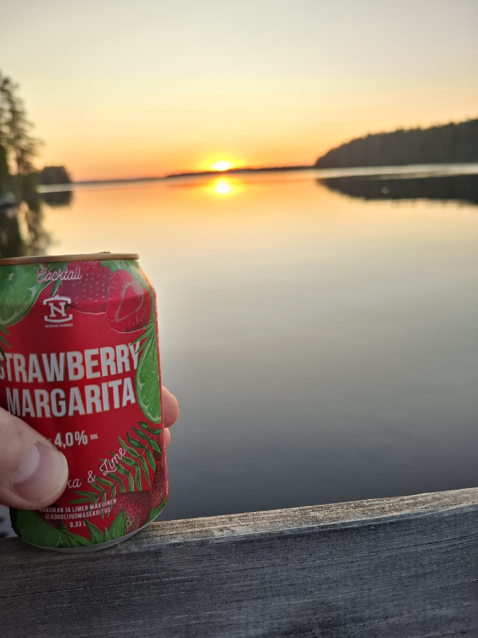 Strawberry Margarita Cocktail, Finland