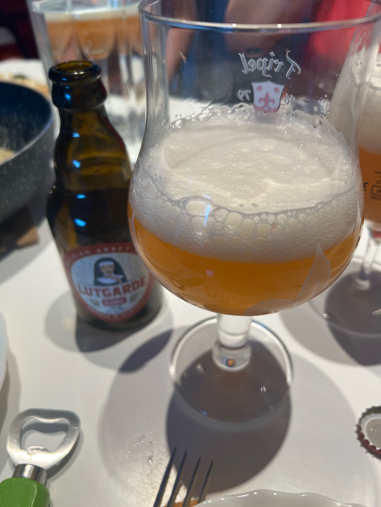 Lutgarde Blonde, Abbaye d'Aywiers