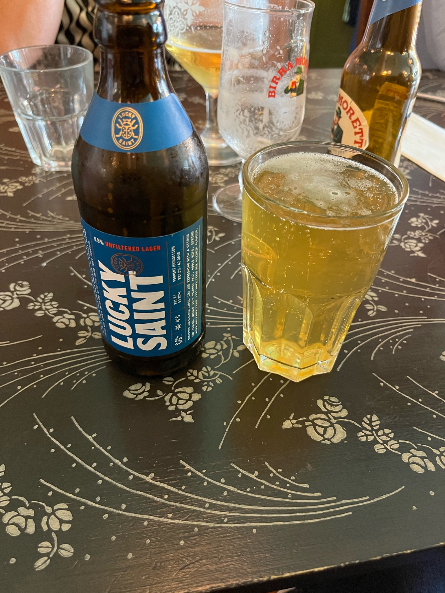 Lucky Saint Unfiltered Lager, Lucky Saint