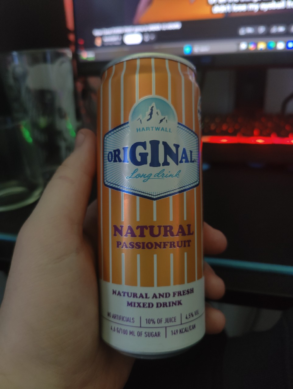 Original Long Drink Passionfruit, Finland