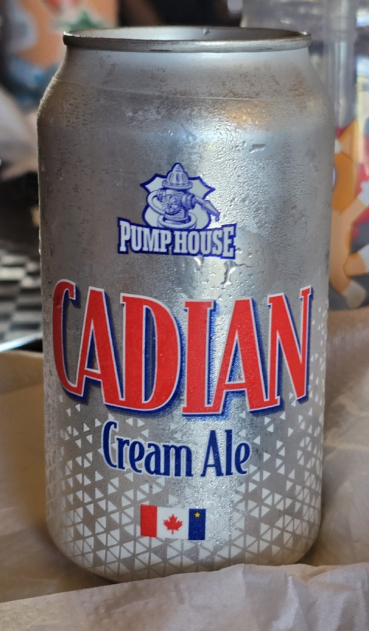 Cadian Cream Ale, Pump House Brewery