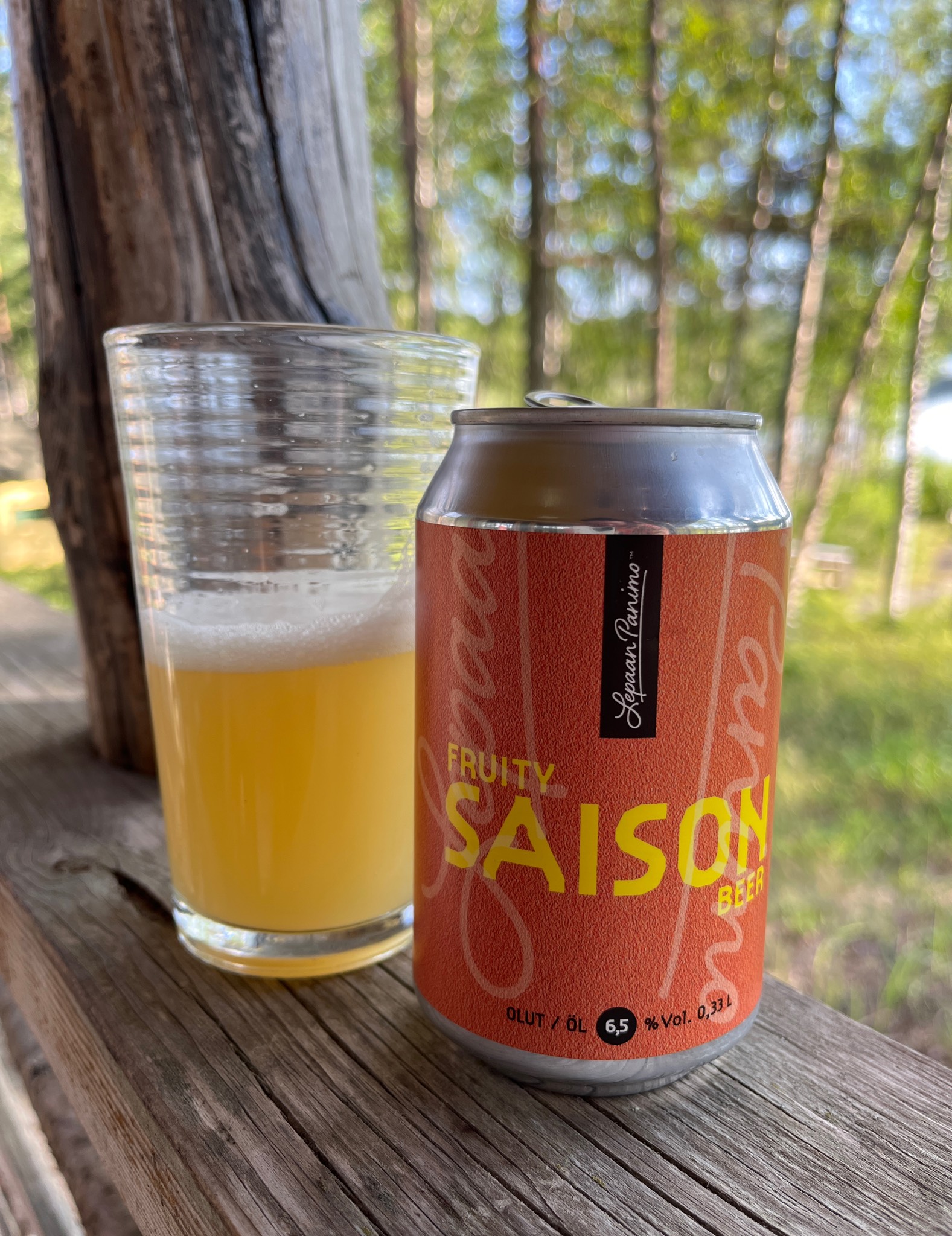 Lepaa Fruity Saison, Lepaan Viinitila