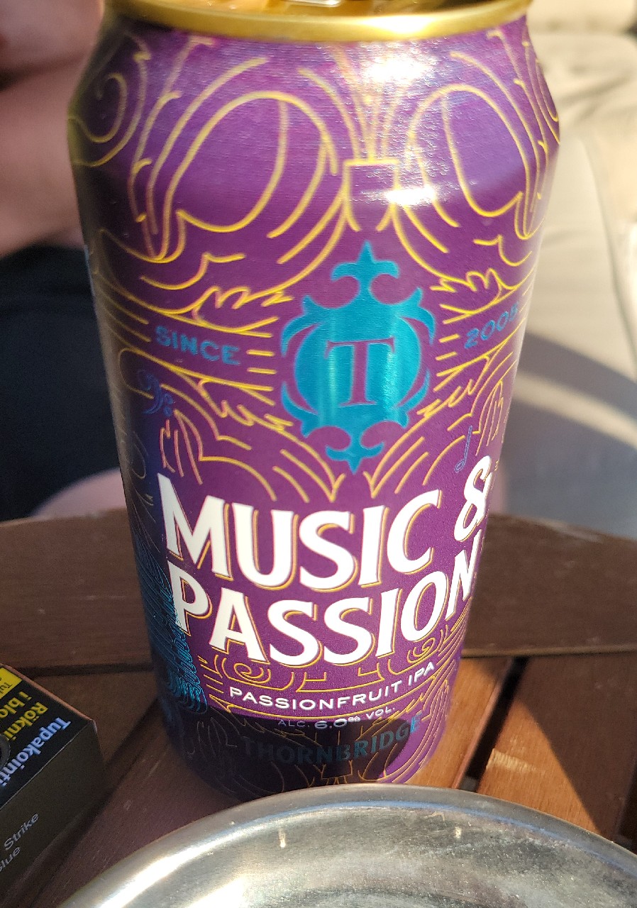 Music & Passion, Thornbridge Brewery