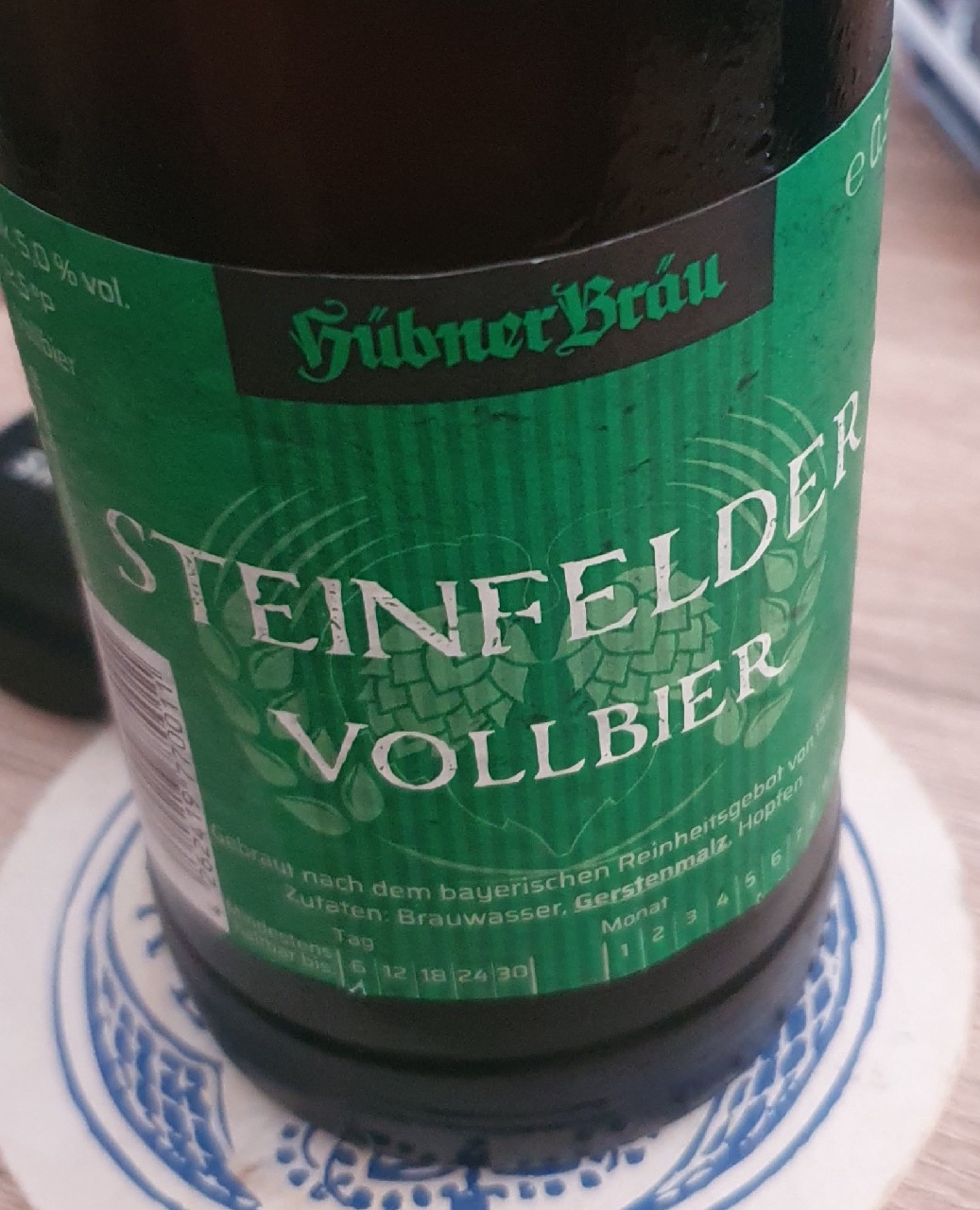 Steinfelder Vollbier, Hübner Bräu