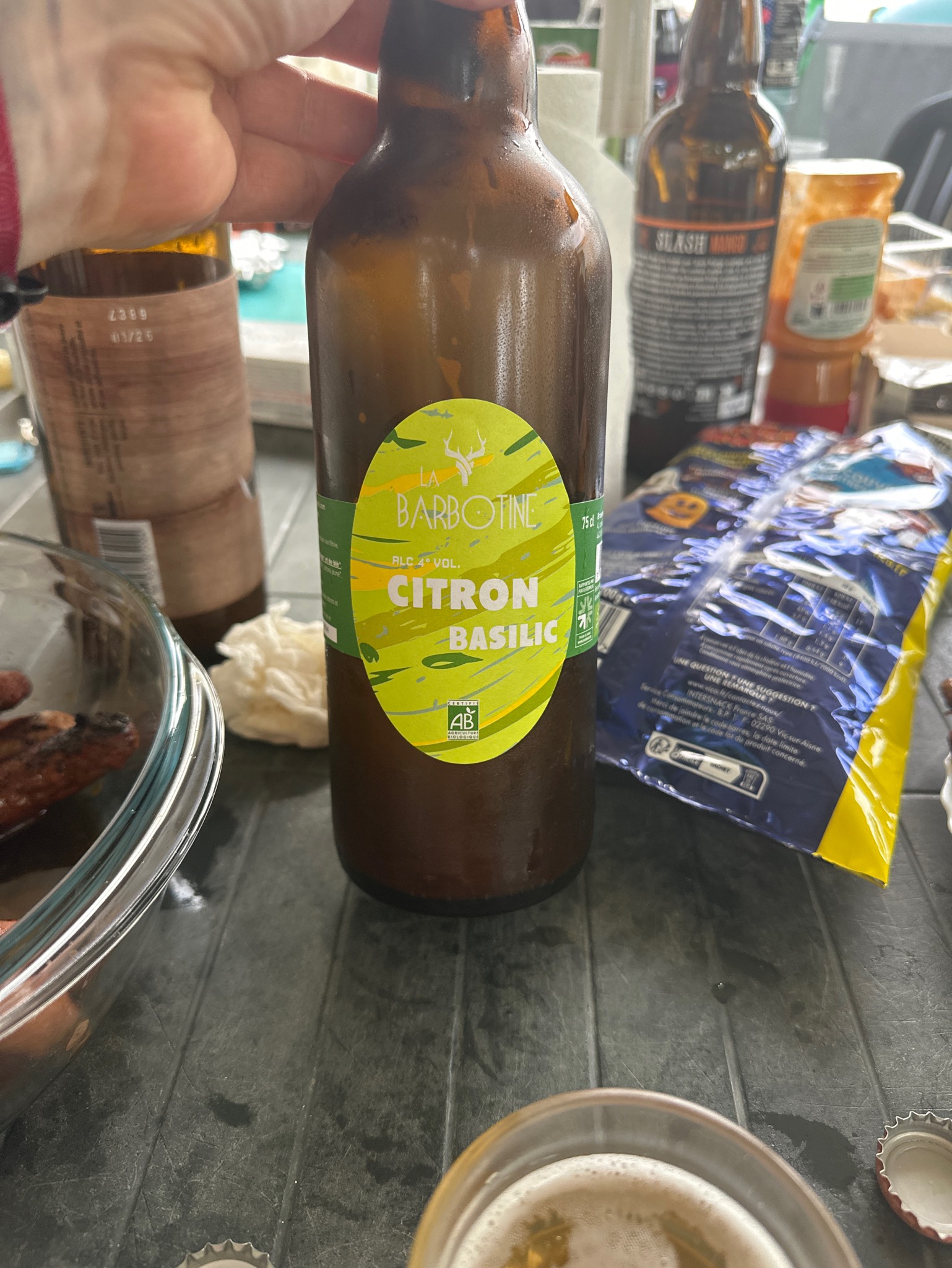 la barbotine citron basilic, France