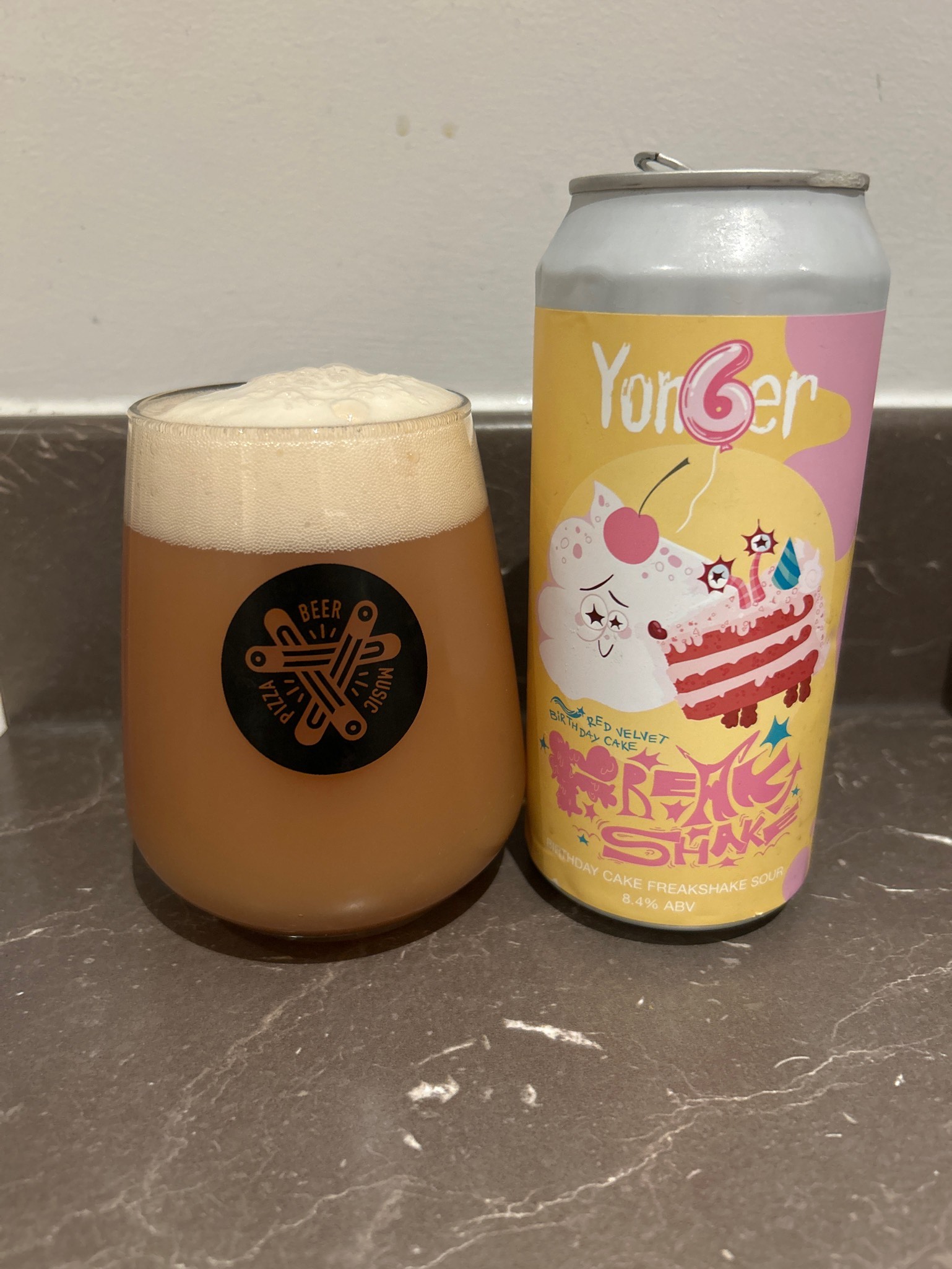 Red Velvet Birthday Cake Freakshake, England