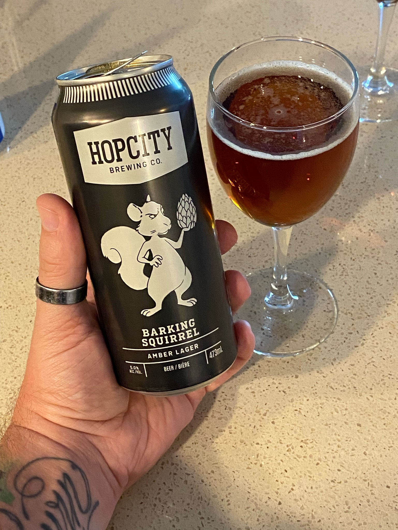Barking Squirrel, Hop City Brewing Company (Moosehead)