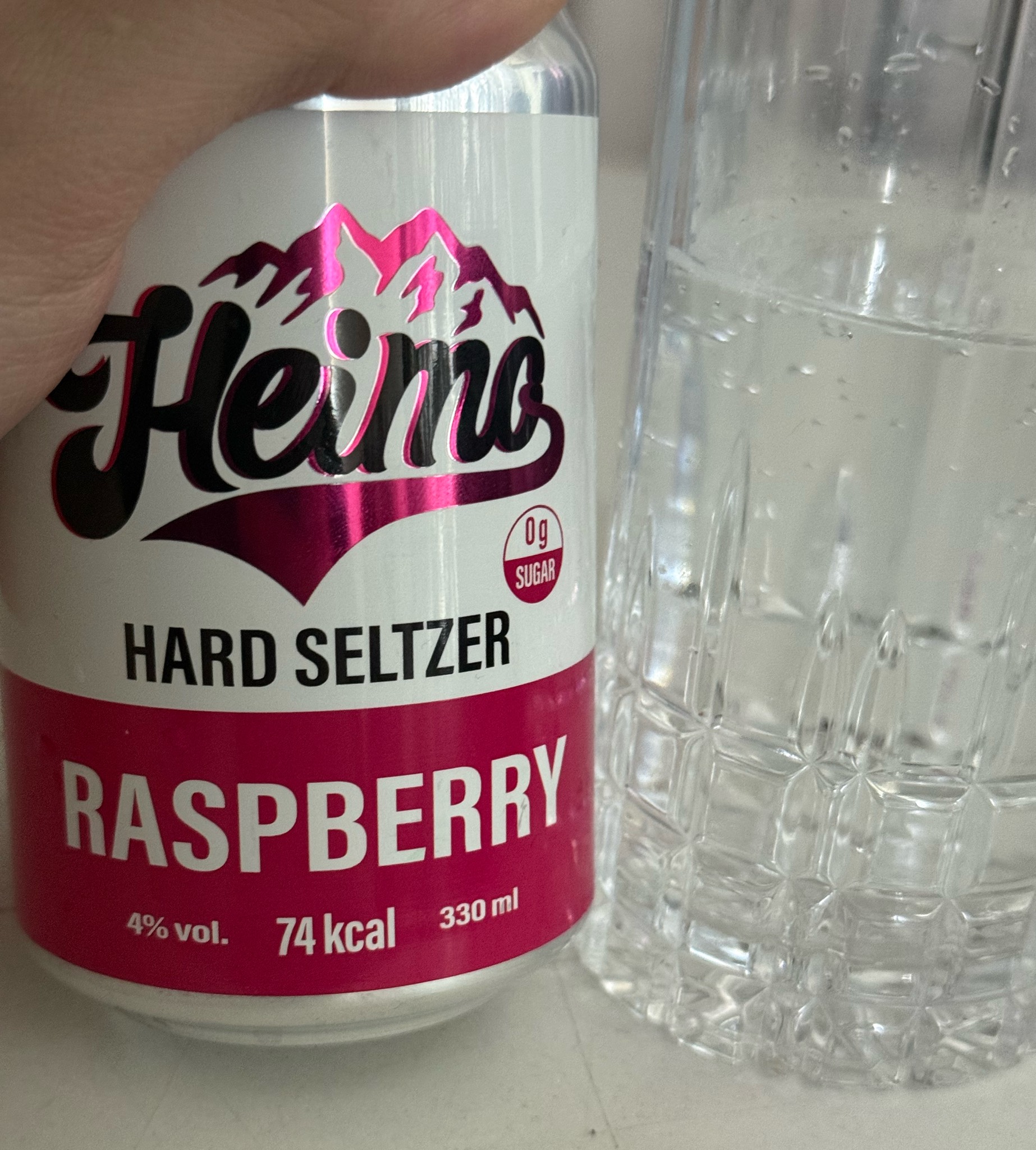 Heimo Hard Seltzer Raspberry, Finland