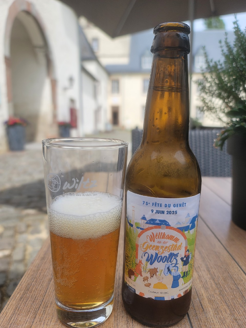 Welkom an Der Geenzestad Wooltz, Microbrasserie du Chateau de Wiltz