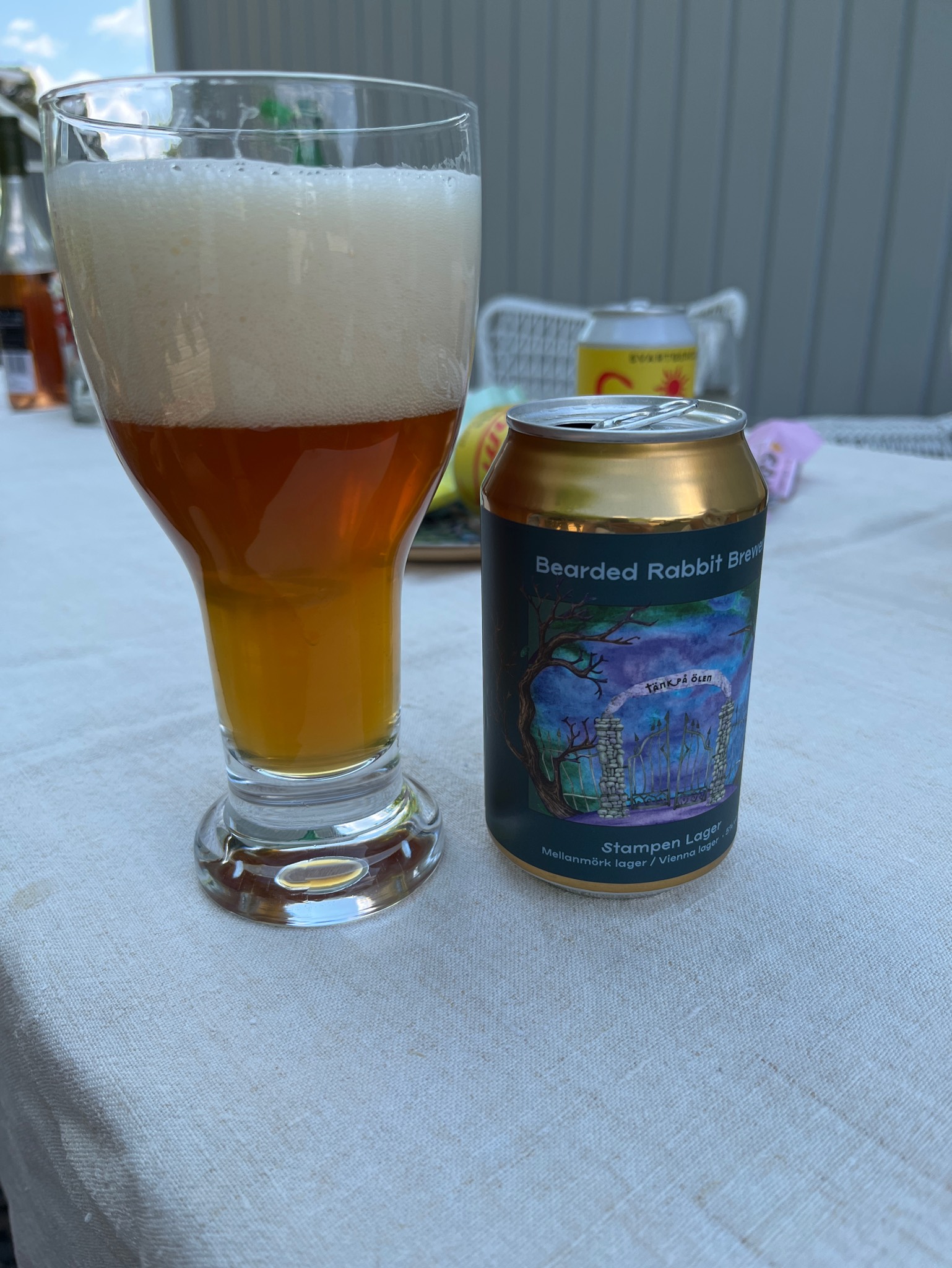 Stampen lager, Bearded Rabbit Brewery