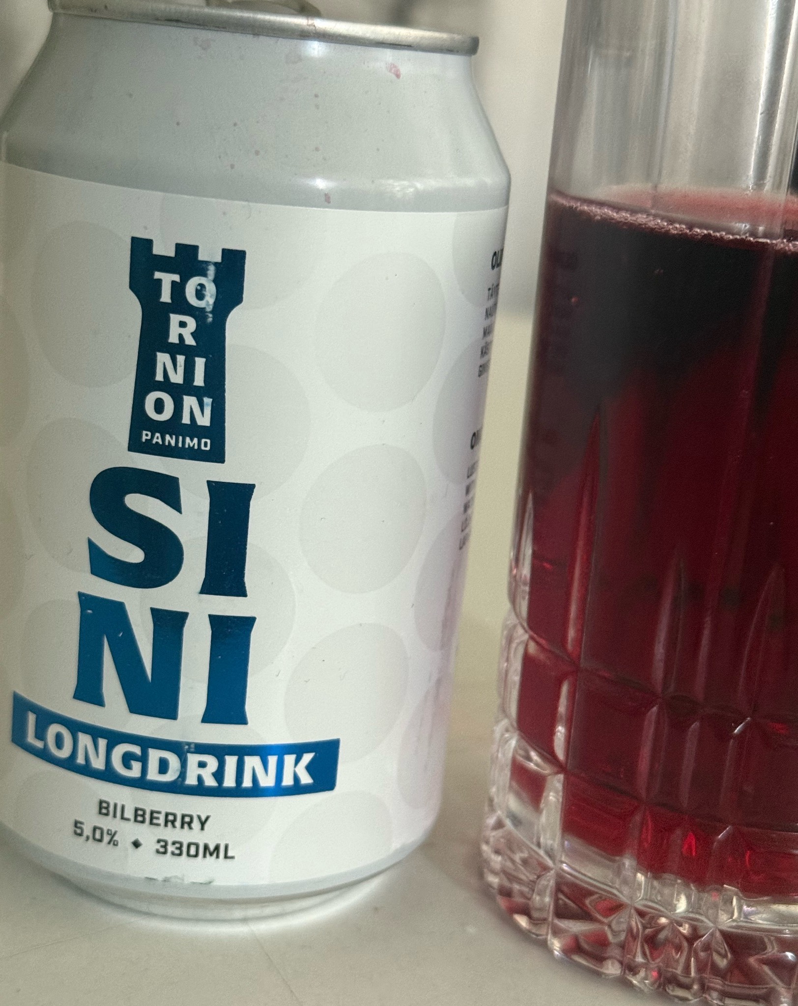 Sini Bilberry Longdrink, Finland