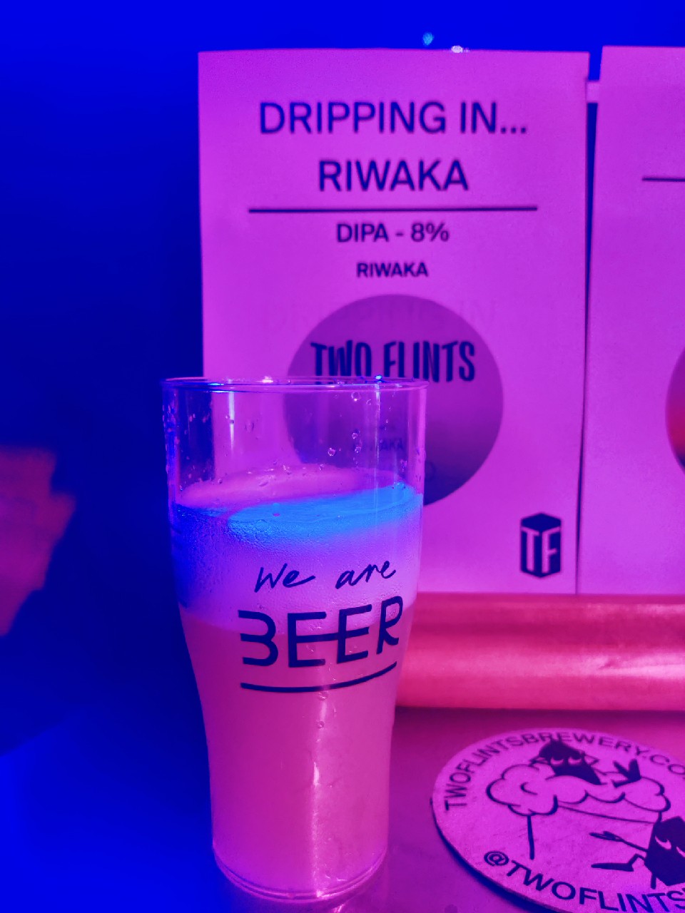 Dripping in... Riwaka, England