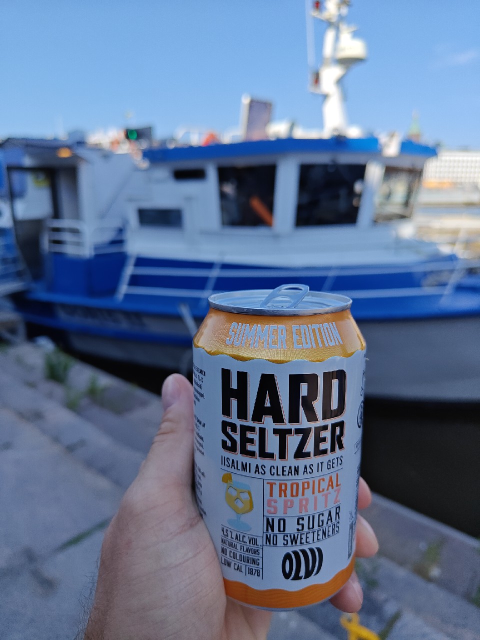 Hard Seltzer Tropical Spritz, Finland