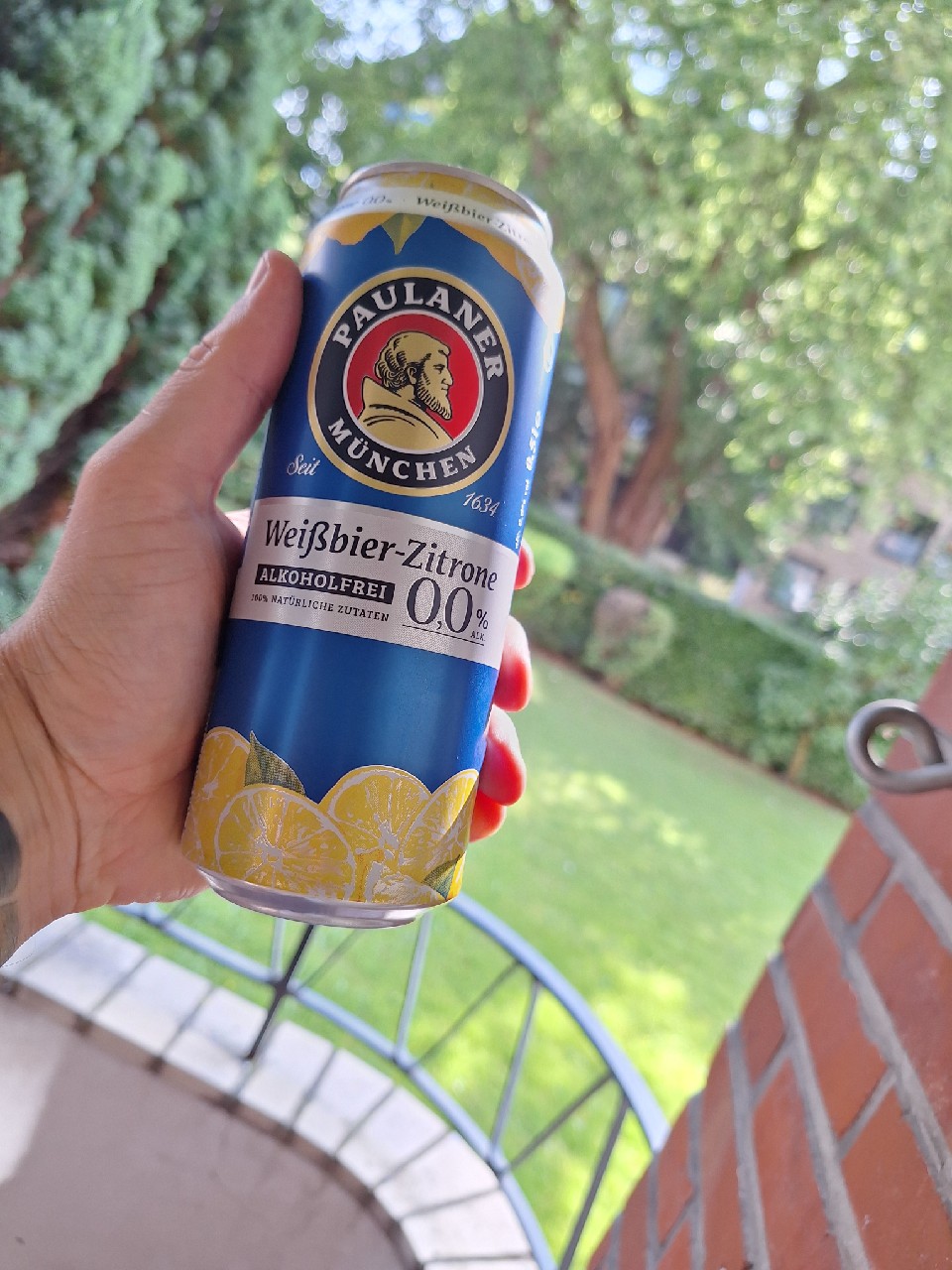 Paulaner Weißbier-Zitrone Alkoholfrei 0,0%, Germany