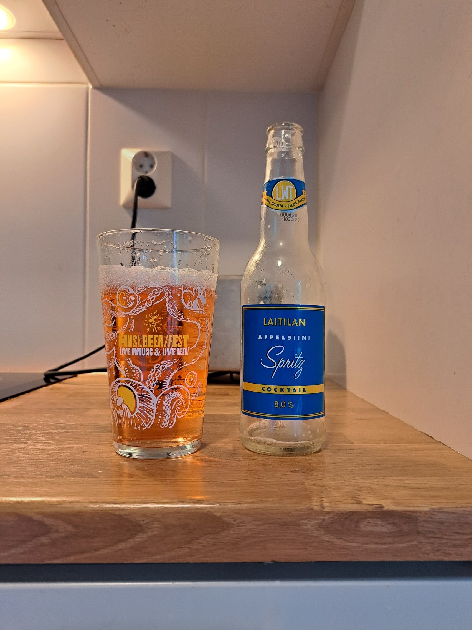 Laitilan Appelsiini Spritz Cocktail, Finland