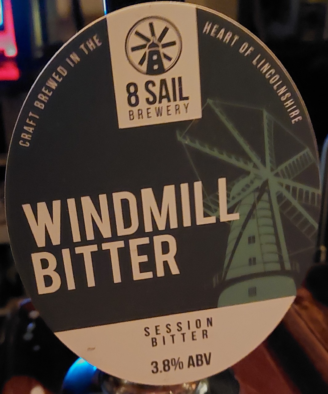 Windmill Bitter, 8 Sail Brewery