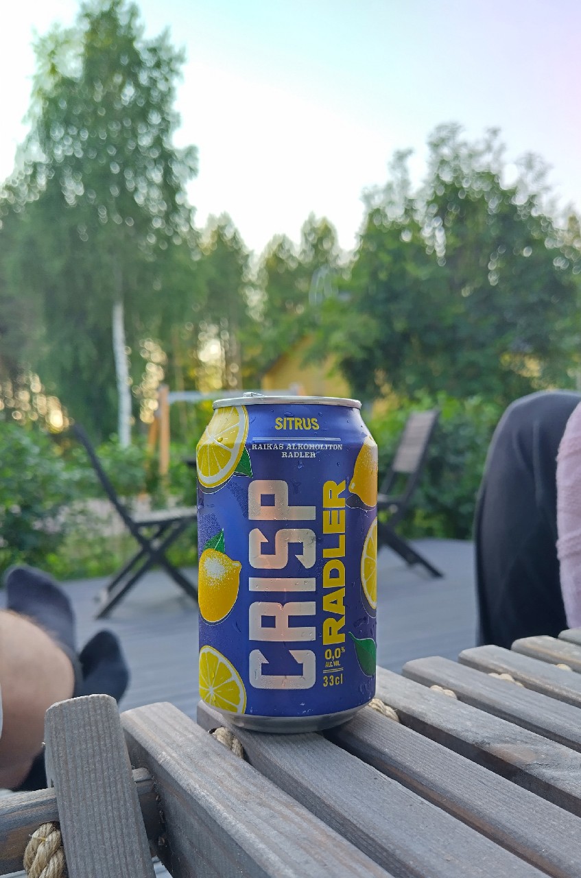 Crisp Radler Sitrus, Finland