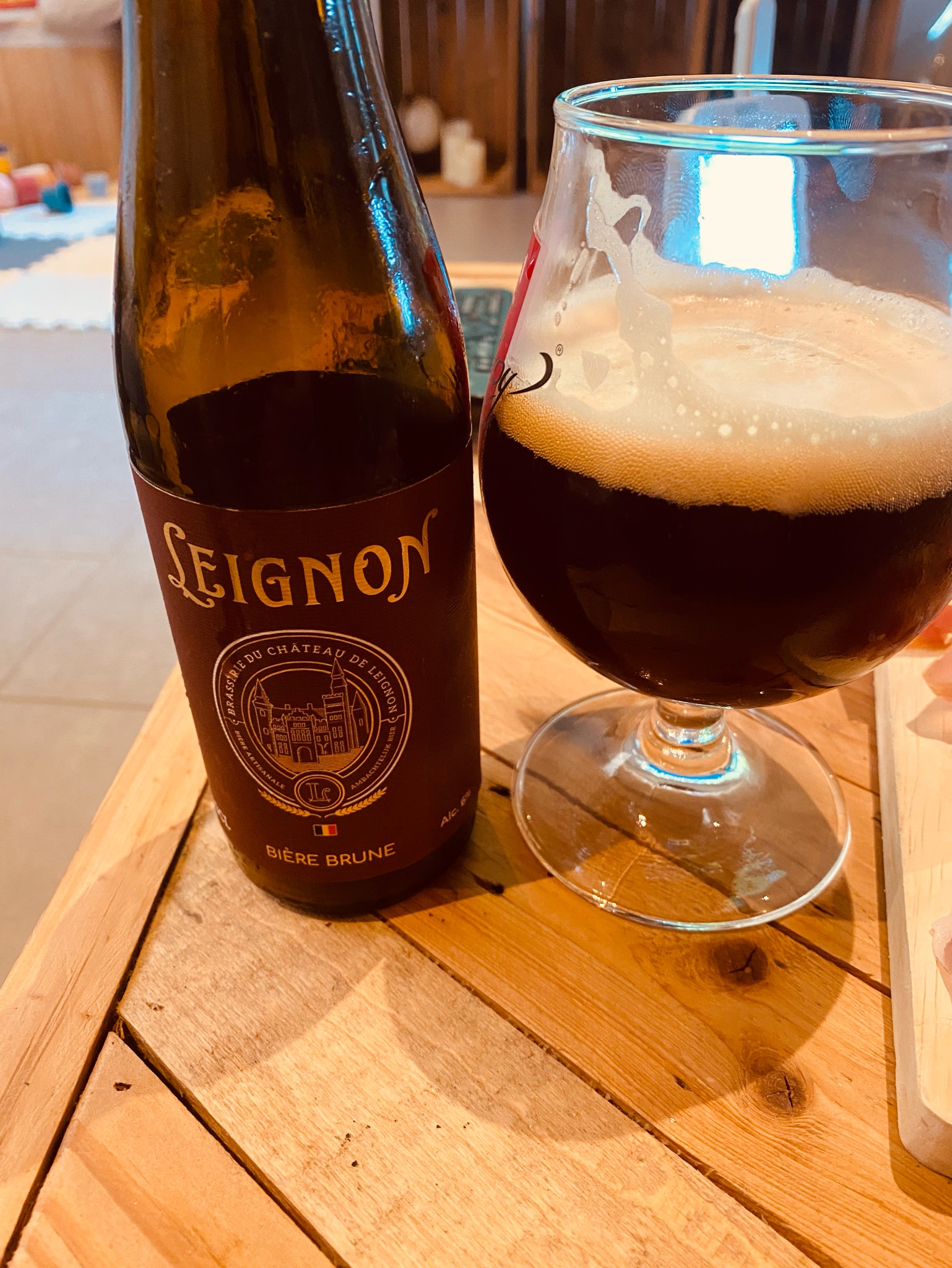 Leignon brune, Belgium