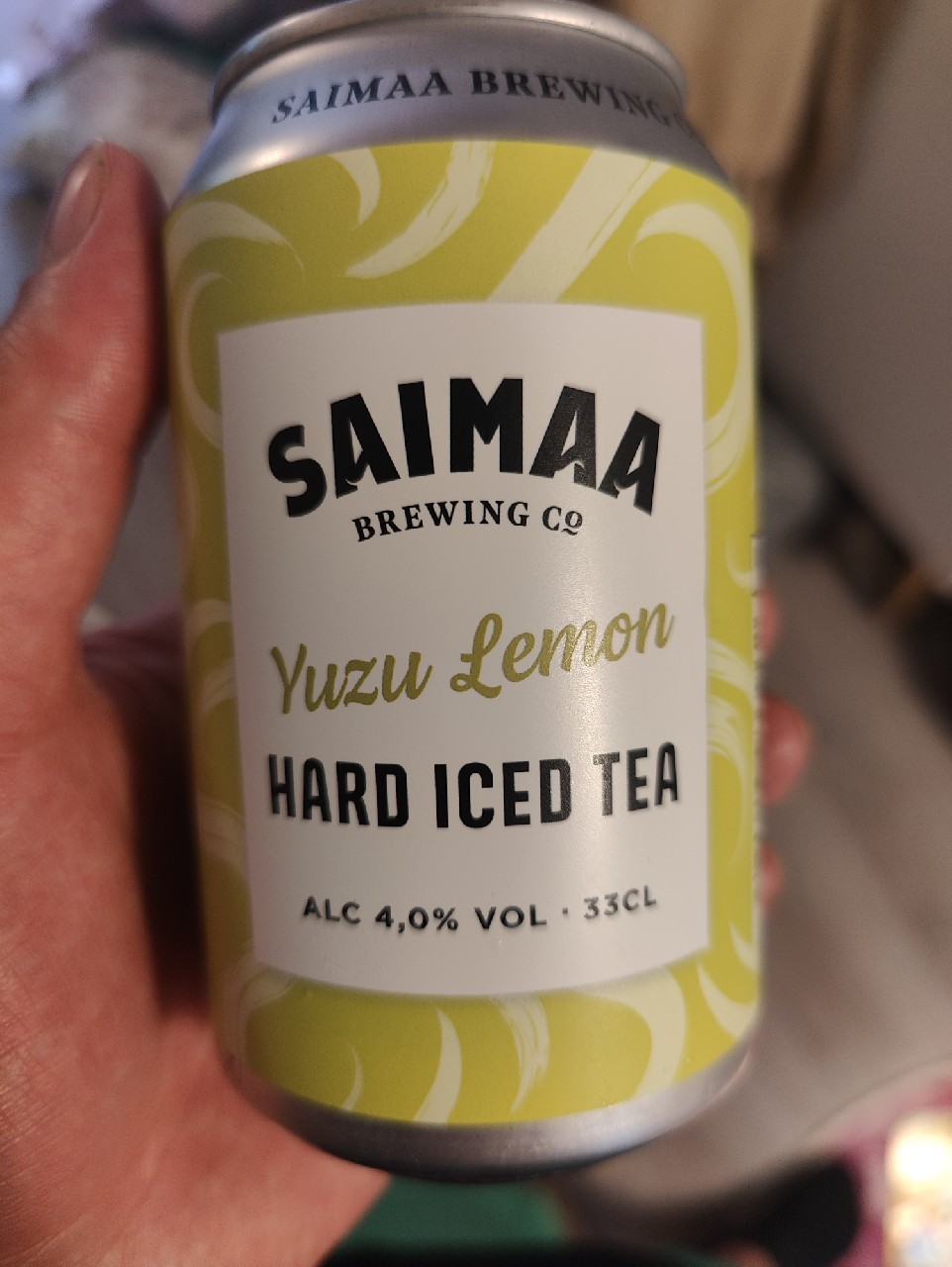 Hard Iced Tea Yuzu Lemon, Finland