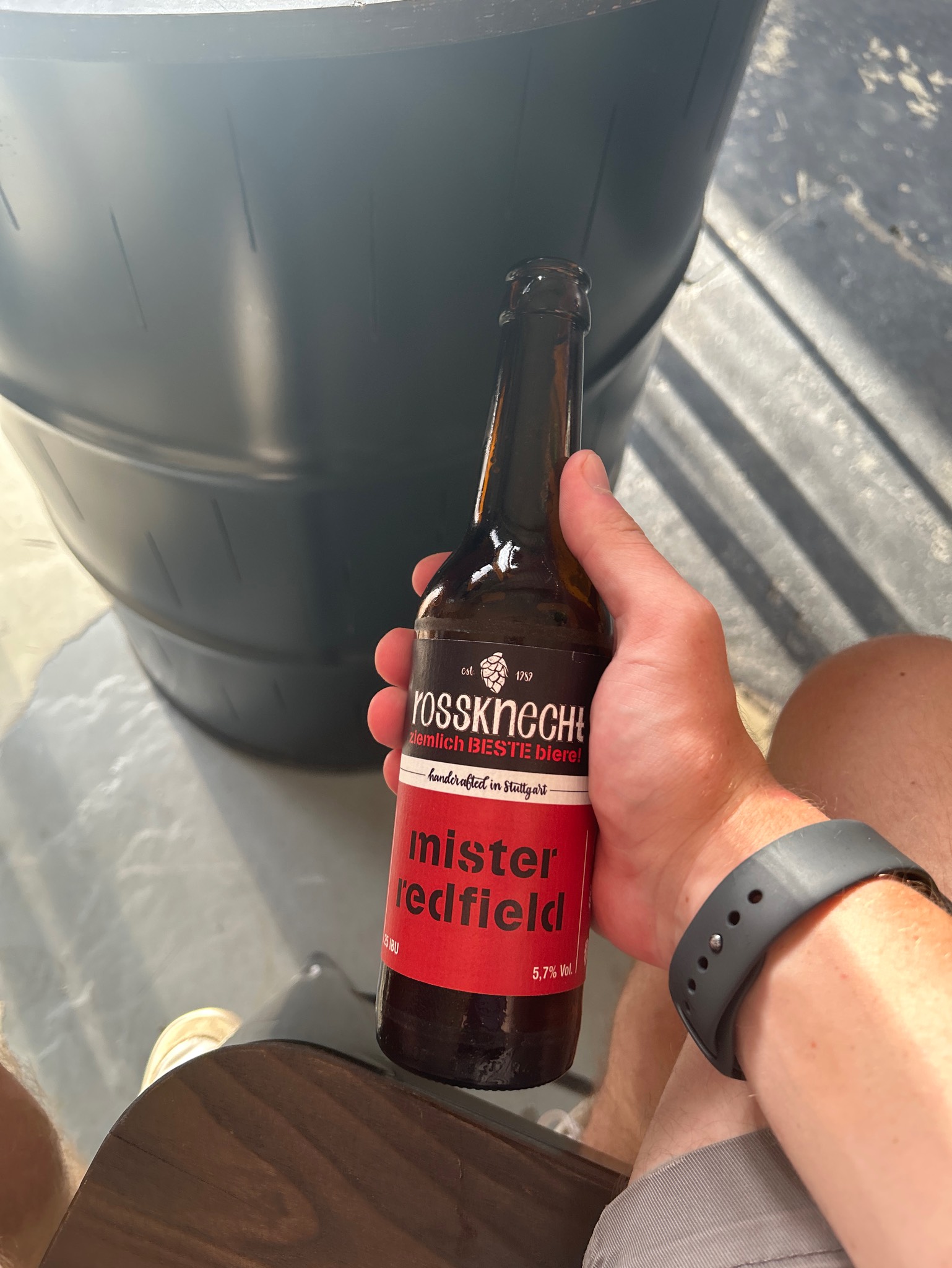 Mister Redfield, Brauerei zum Rossknecht