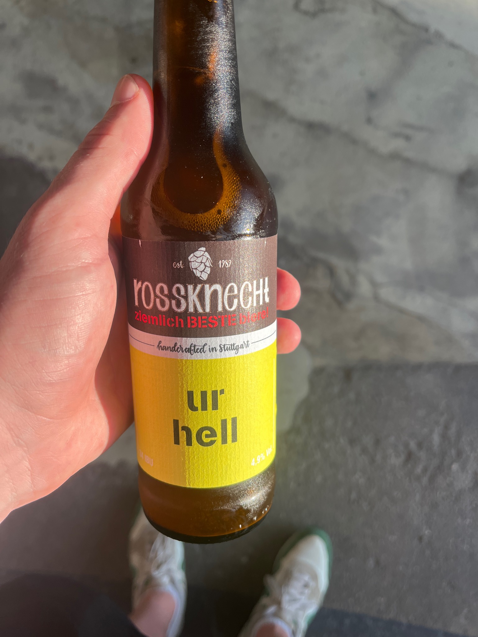 Rossknecht Urhell, Brauerei zum Rossknecht