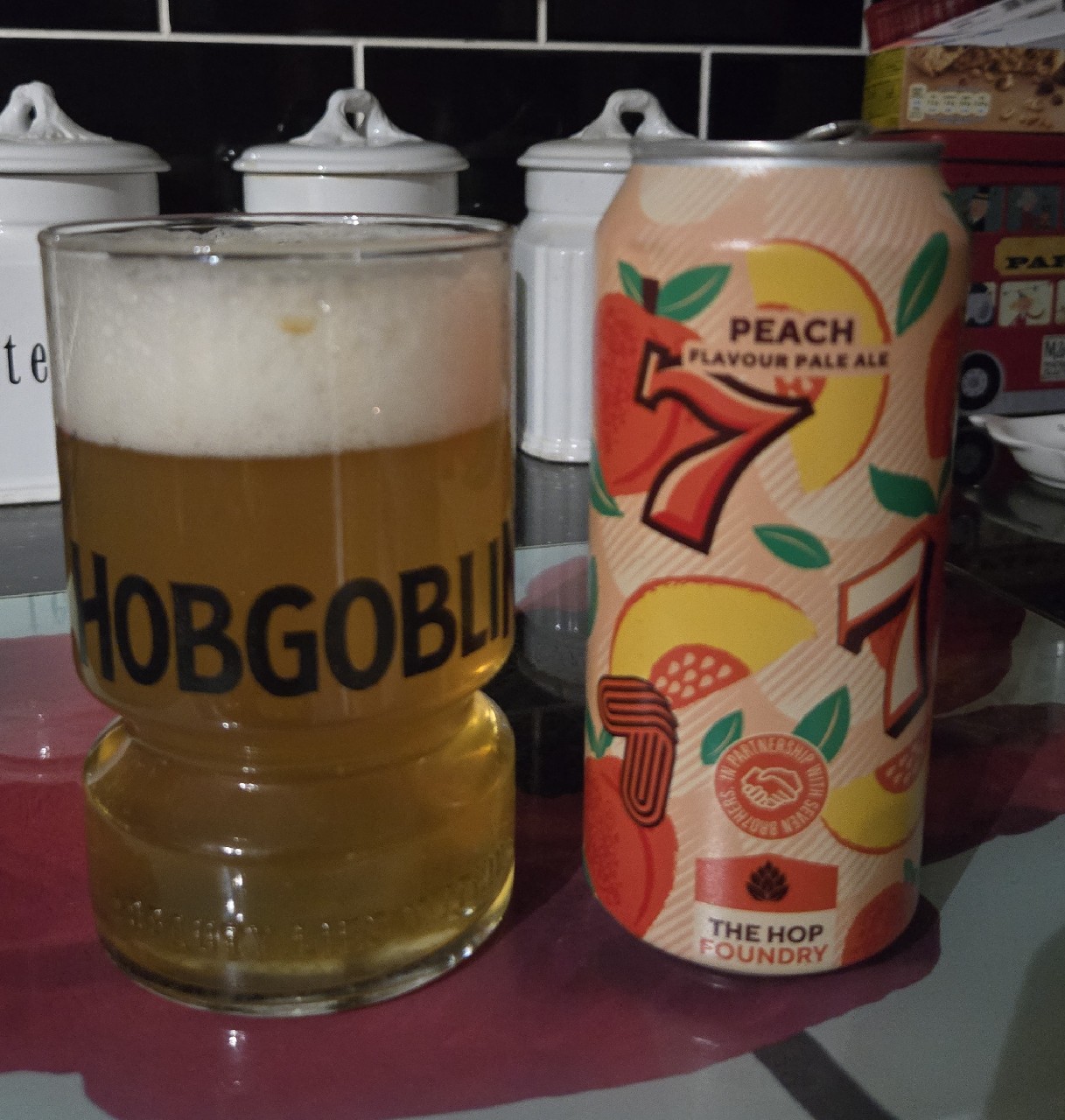 Peach Flavour Pale Ale, Seven Bro7hers Brewing Co.