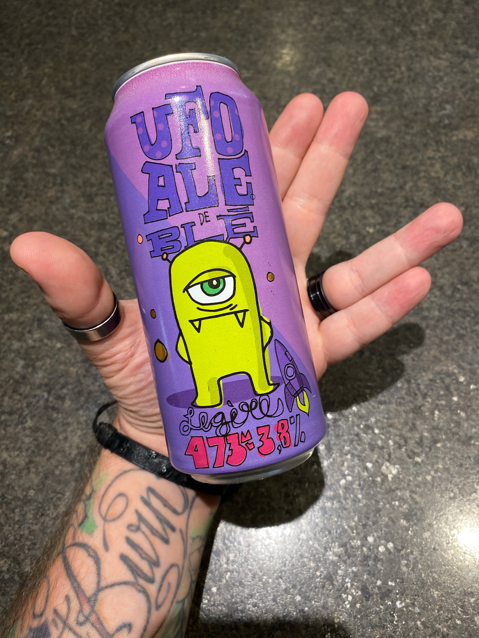 UFO – Ale de blé, Steeve le brasseur