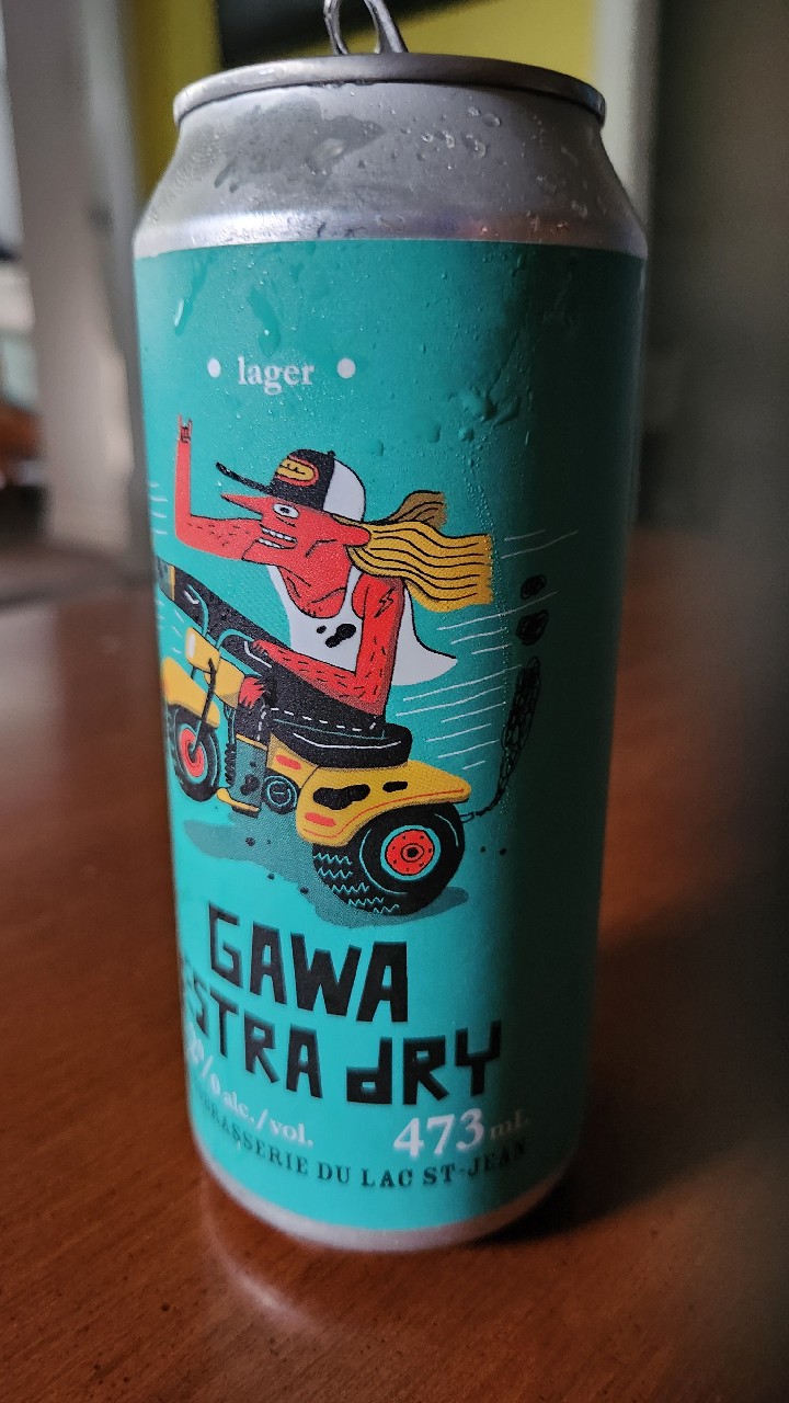 Gawa Estra Dry, Microbrasserie du Lac Saint-Jean