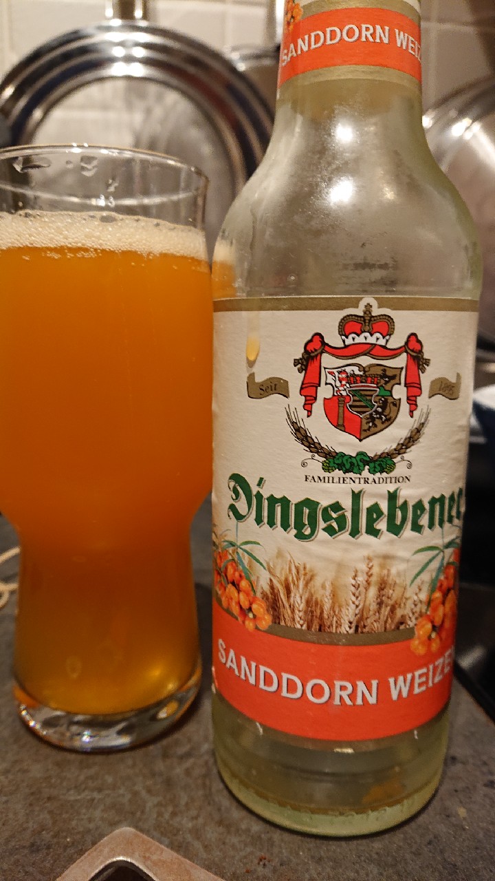 Dingslebener Sanddorn Weizen, Privatbrauerei Metzler