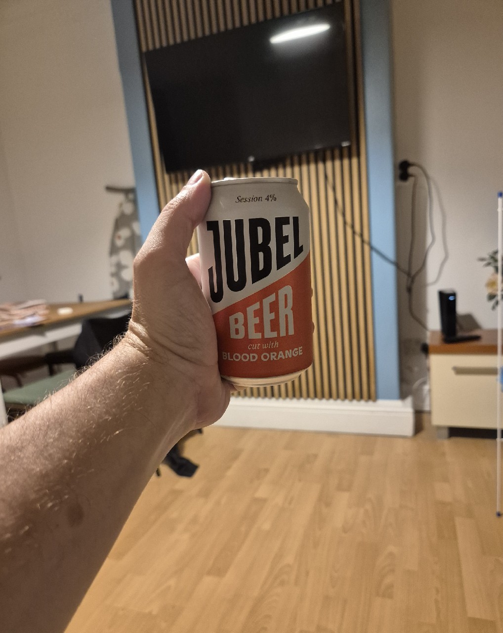 Jubel beer cut with Blood Orange, England