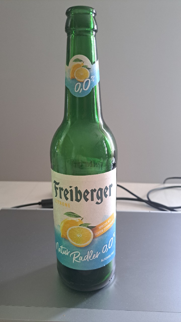Freiberger Radler Naturtrüb Alkoholfrei, Germany