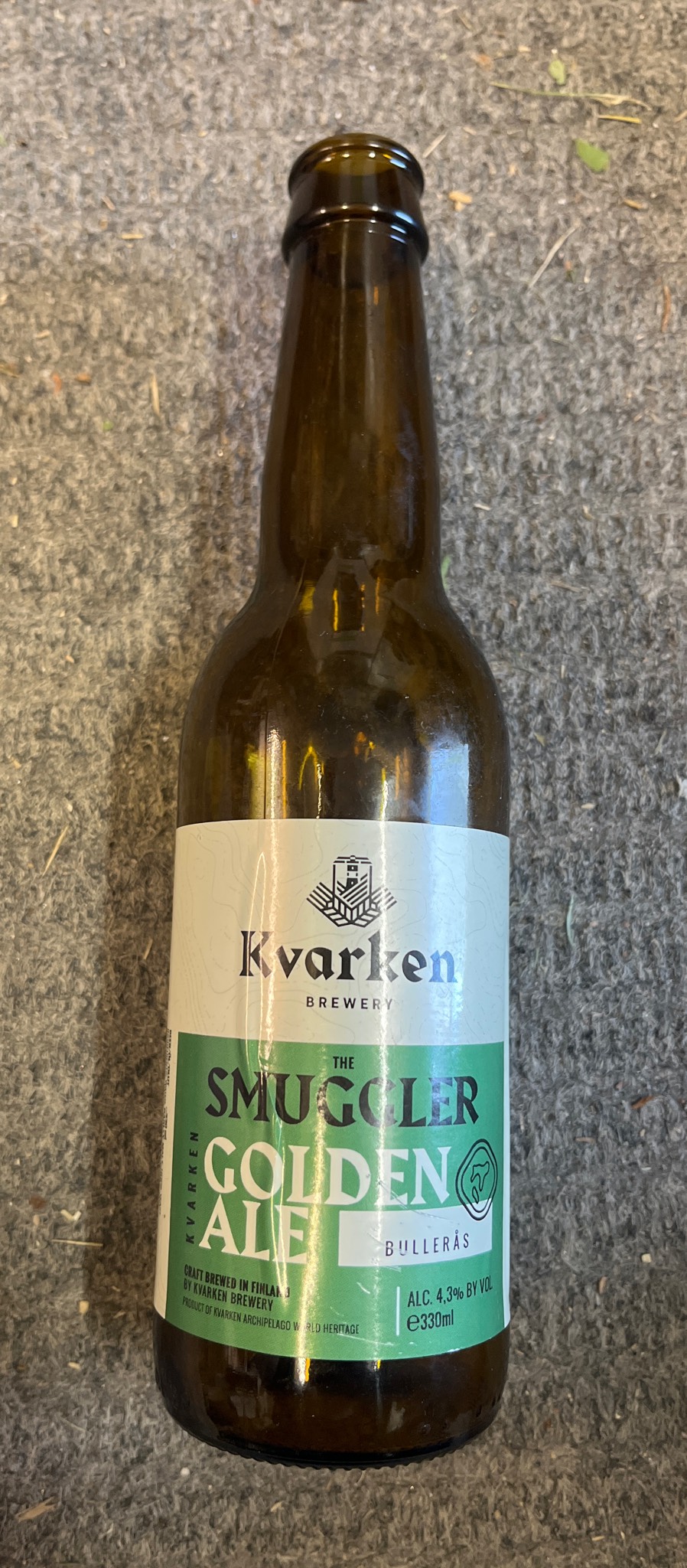 Smuggler Golden Ale, Finland