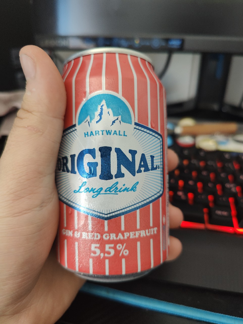 Original Long Drink Gin & Red Grapefruit, Finland