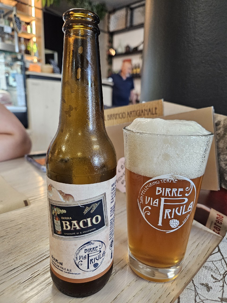 Bacio, Birrificio Via Priula