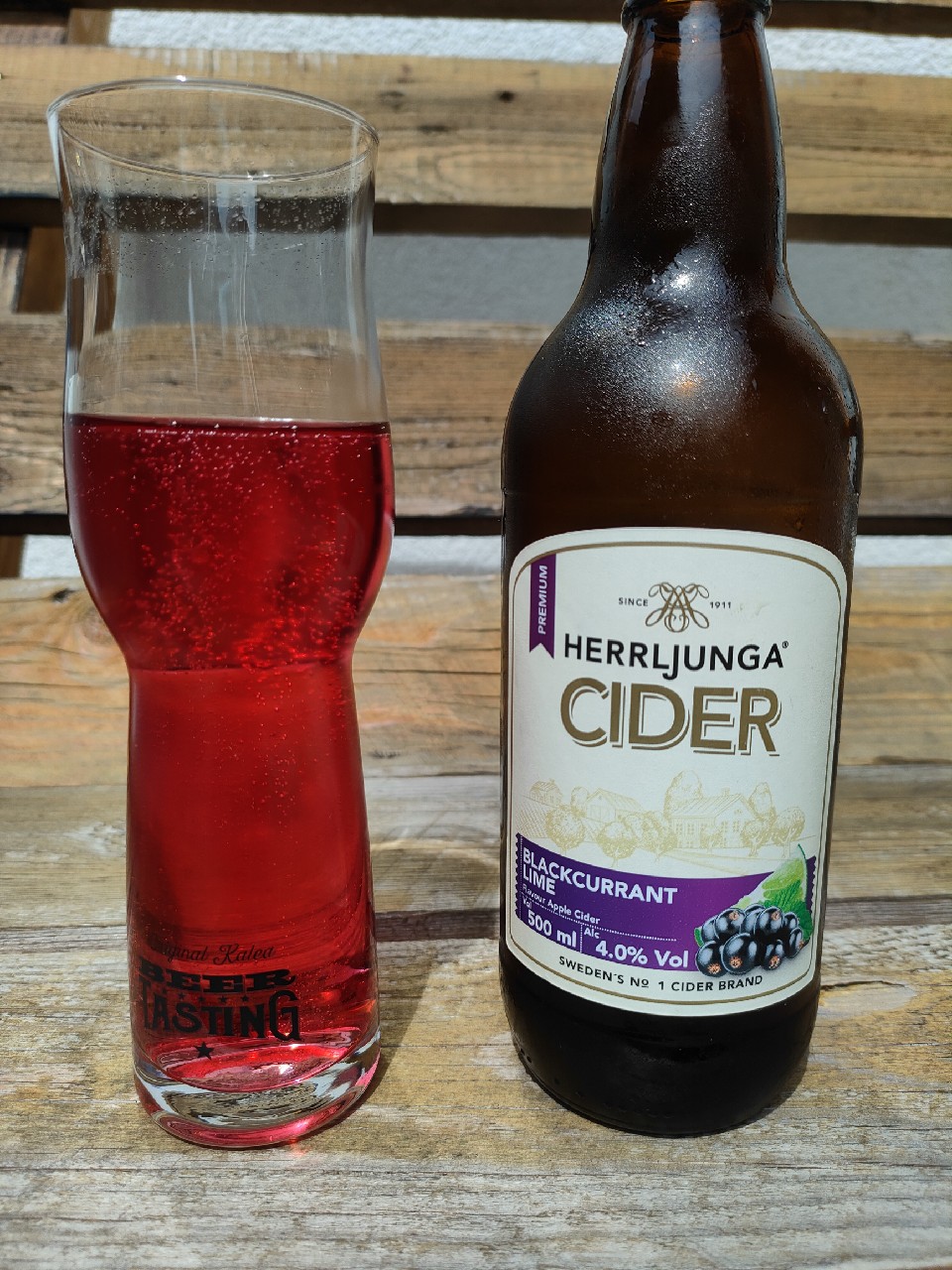 Blackcurrant Lime, Herrljunga Cider