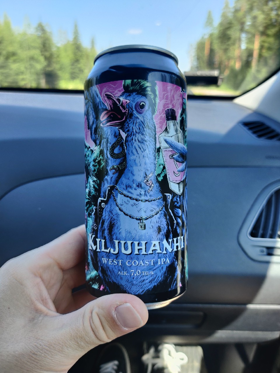 Kiljuhanhi, Finland