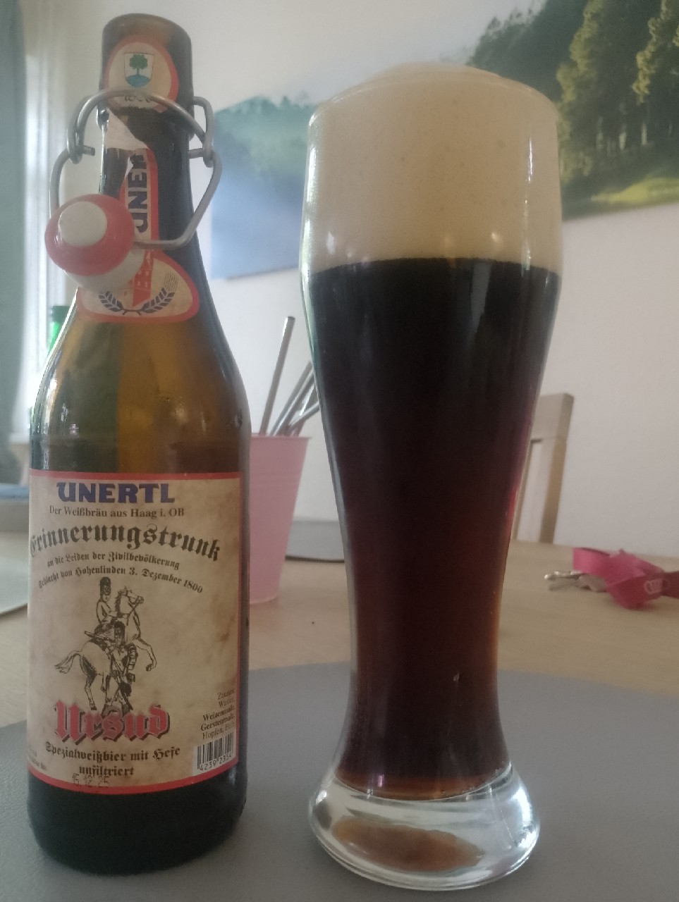 Unertl Erinnerungstrunk, Weissbräu Unertl GmbH