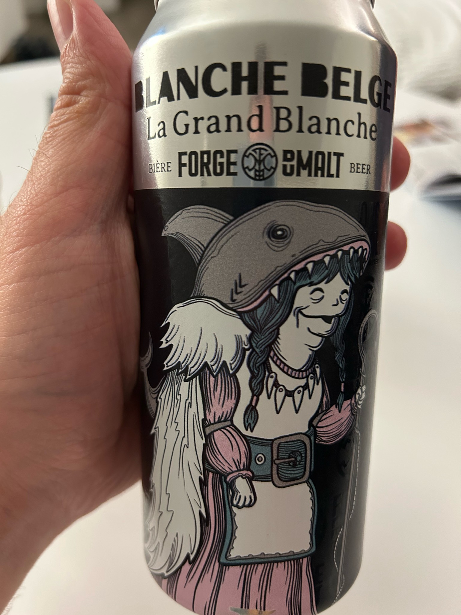 Grand Blanche, La Forge du Malt - Microbrasserie