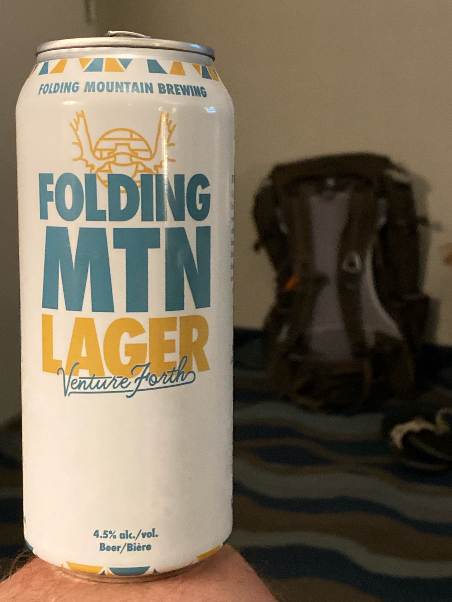 Folding Mountain MTN Lager, Canada