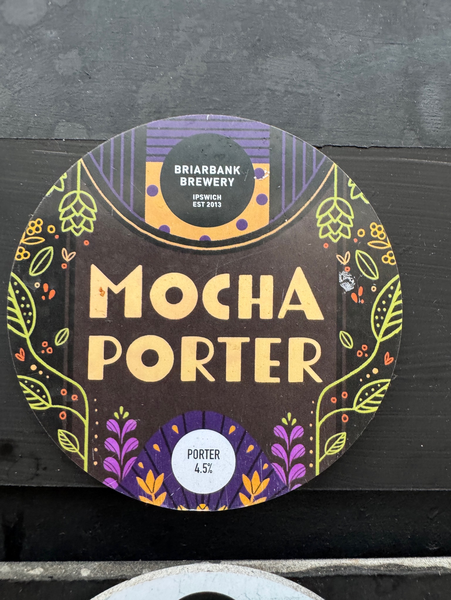 Mocha Porter, Briarbank Brewing