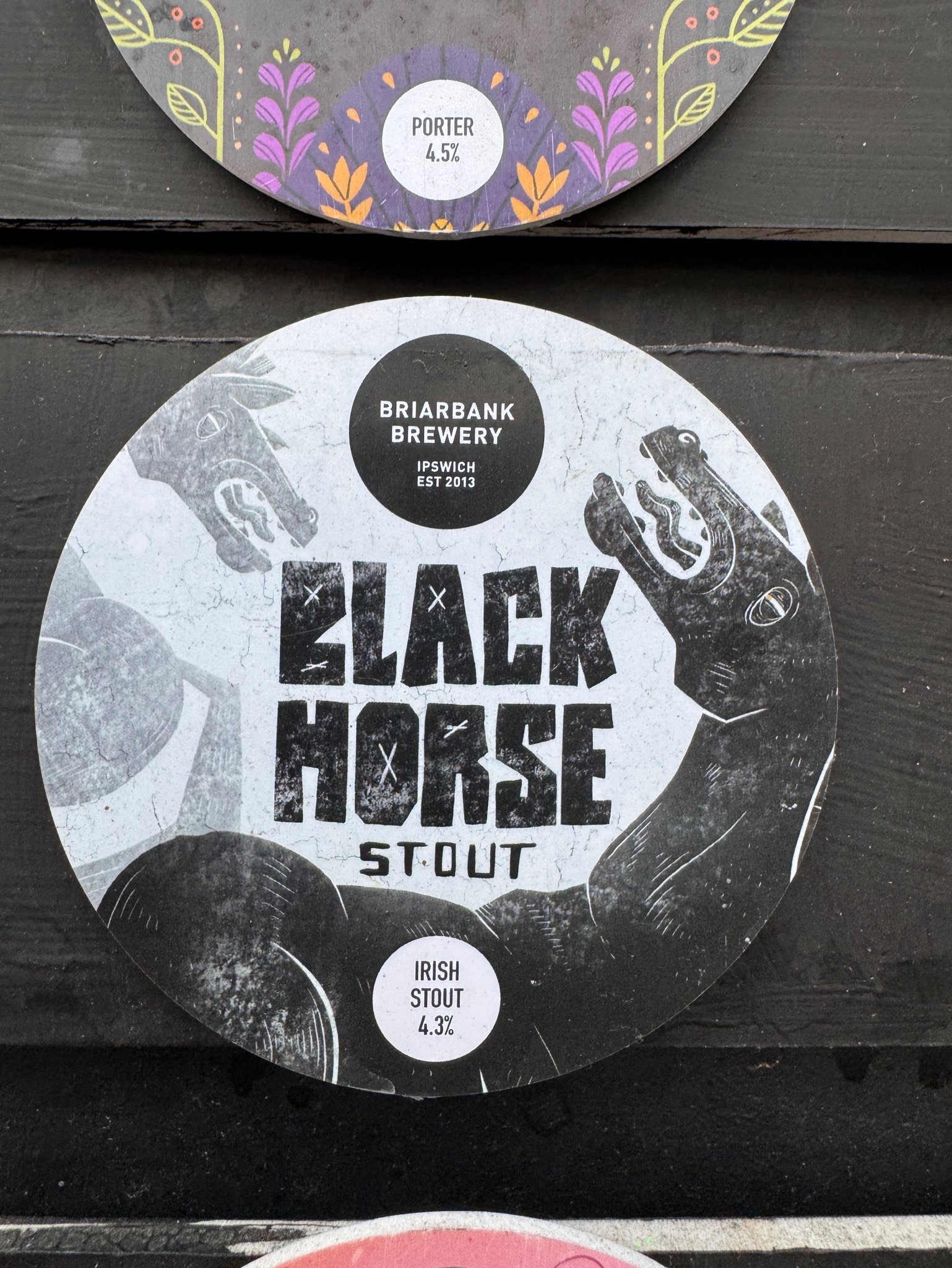 Black Horse Stout, Briarbank Brewing