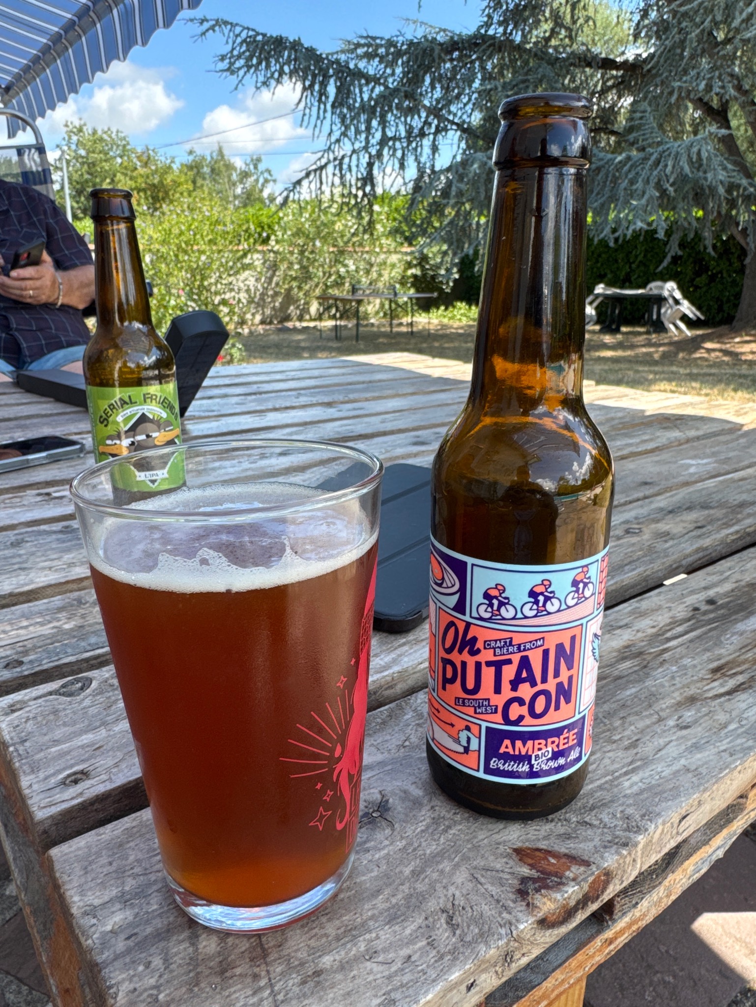 Oh putain con British Brown Ale, France
