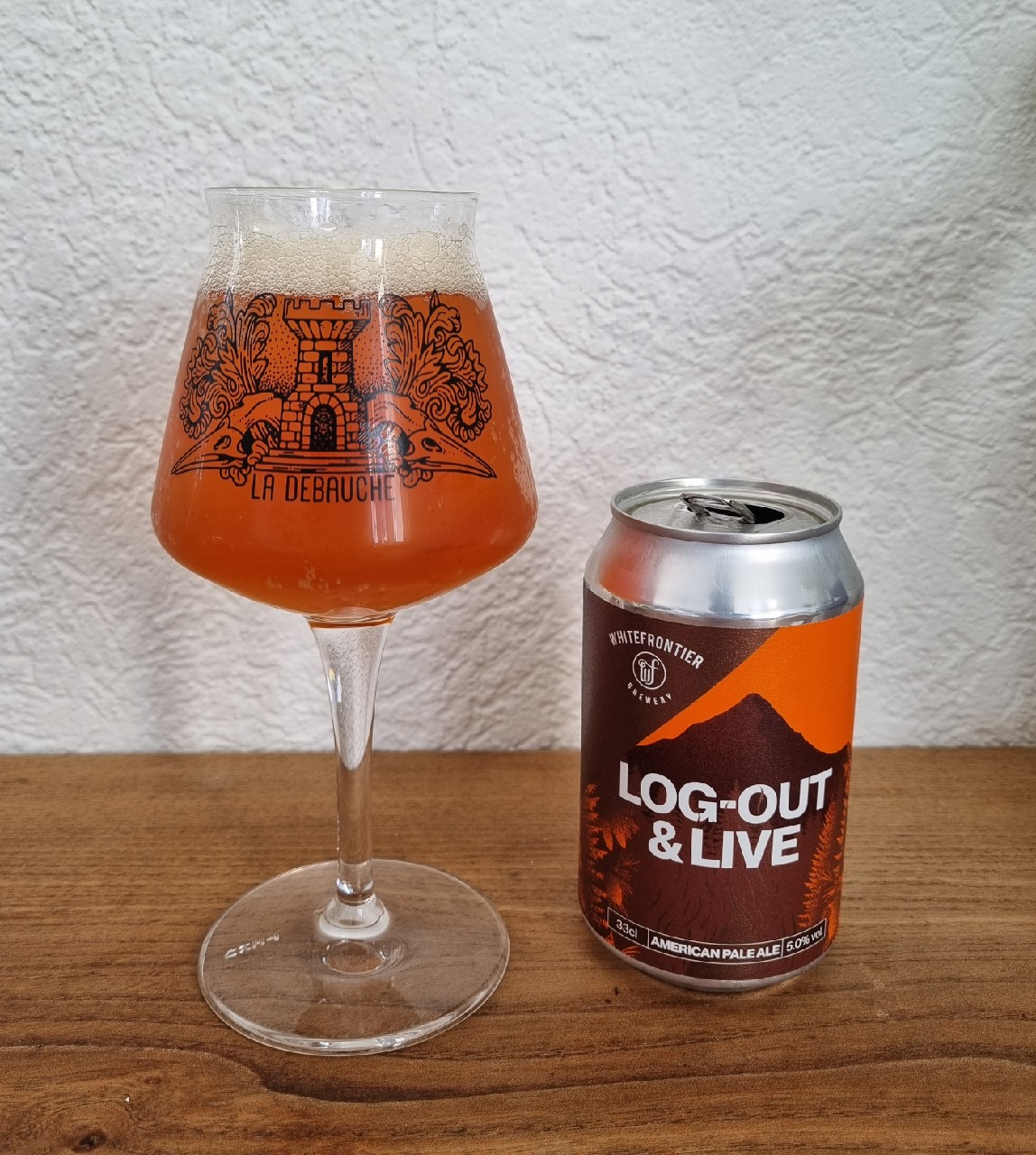 Log-Out & Live, White Frontier Brewery